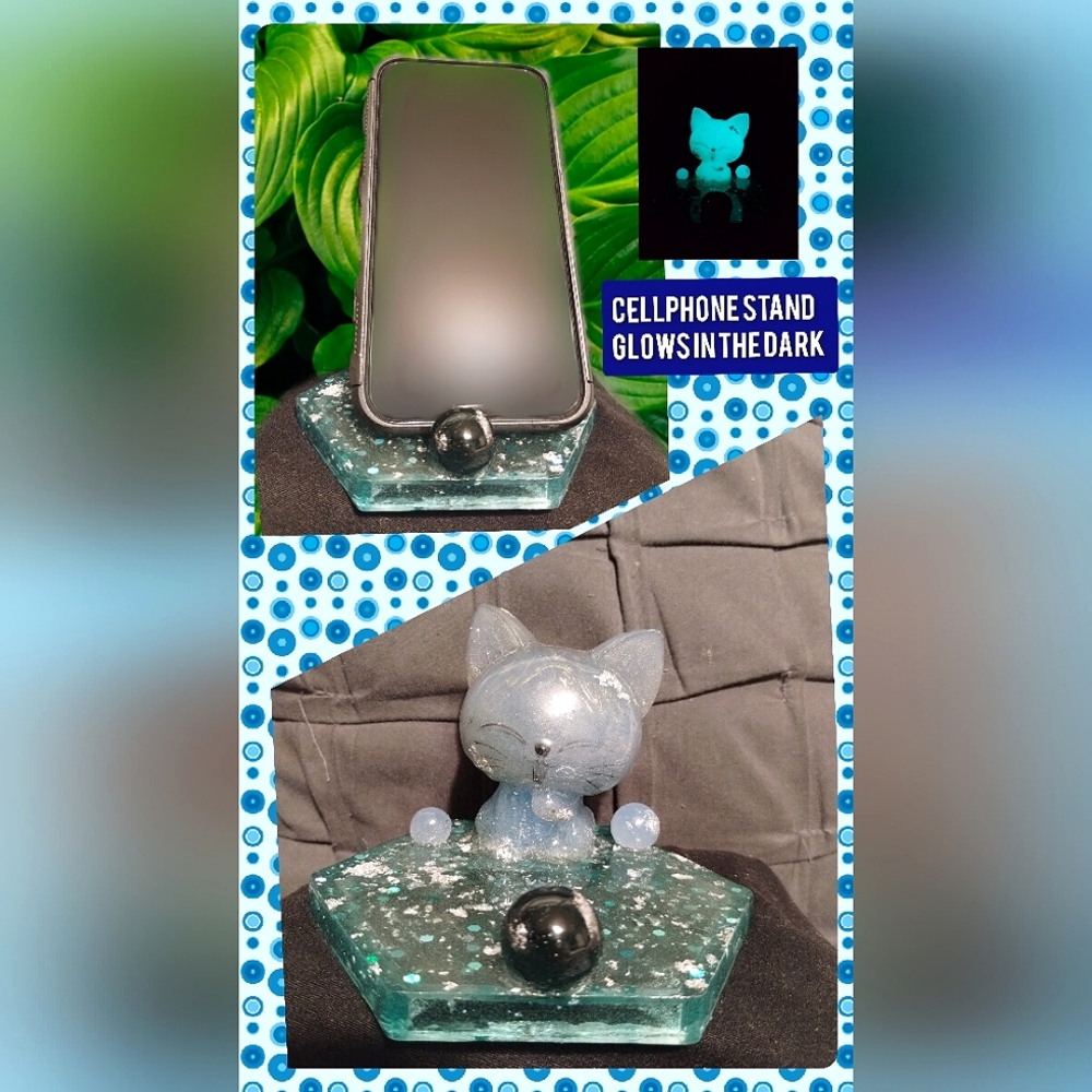 Handmade cellphone stand